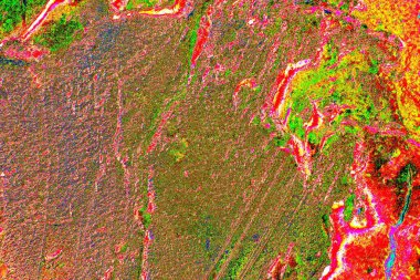 yaratıcı ve tasarım sanatı, kopyalama alanı duvar kağıdı, soyut renkli doku arkaplanı  