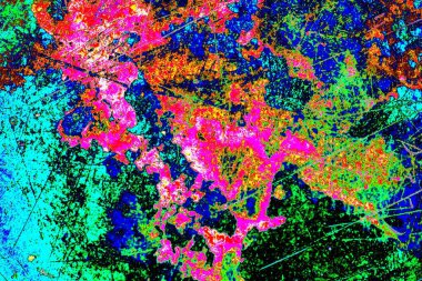 yaratıcı ve tasarım sanatı, kopyalama alanı duvar kağıdı, soyut renkli doku arkaplanı  