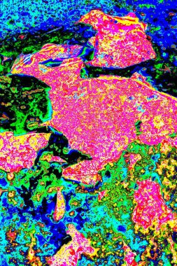 yaratıcı ve tasarım sanatı, kopyalama alanı duvar kağıdı, soyut renkli doku arkaplanı  