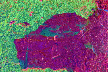 yaratıcı ve tasarım sanatı, kopyalama alanı duvar kağıdı, soyut renkli doku arkaplanı  