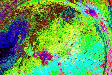 yaratıcı ve tasarım sanatı, kopyalama alanı duvar kağıdı, soyut renkli doku arkaplanı  