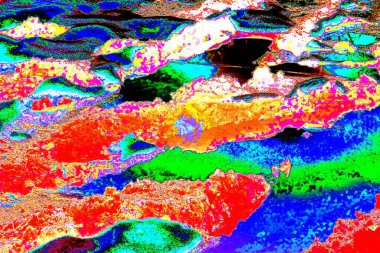 yaratıcı ve tasarım sanatı, kopyalama alanı duvar kağıdı, soyut renkli doku arkaplanı  