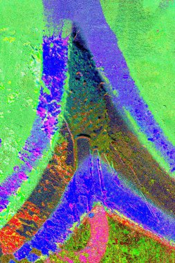 yaratıcı ve tasarım sanatı, kopyalama alanı duvar kağıdı, soyut renkli doku arkaplanı  