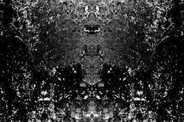 Çizik ve çatlaklarla metal doku