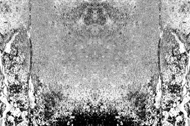 Çizik ve çatlaklarla metal doku