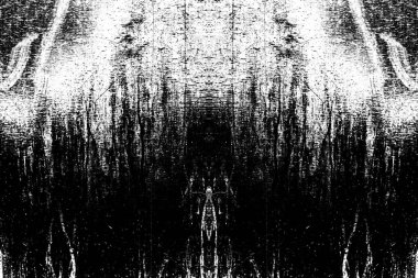 Çizik ve çatlaklarla metal doku