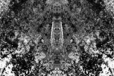 Çizik ve çatlaklarla metal doku