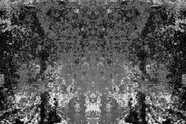 Çizik ve çatlaklarla metal doku