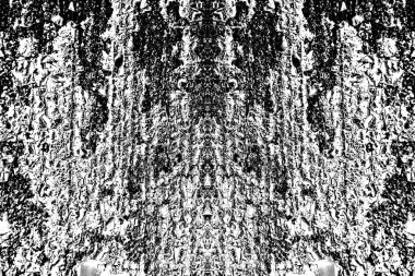 Çizik ve çatlaklarla metal doku