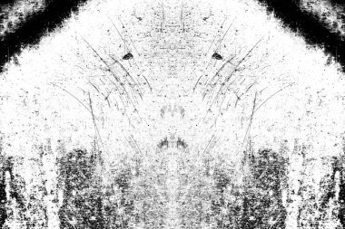 Çizik ve çatlaklarla metal doku.