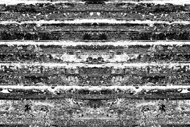 Çizik ve çatlaklarla metal doku