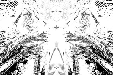 Kırışık kırmızı polietilen film dokusu