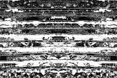 Çizik ve çatlaklarla metal doku