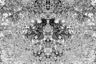 Çizik ve çatlaklarla metal doku