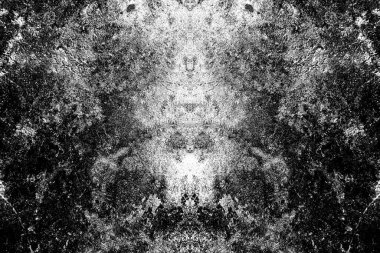 Çizik ve çatlaklarla metal doku