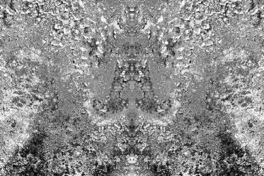 Çizik ve çatlaklarla metal doku