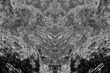 Çizik ve çatlaklarla metal doku