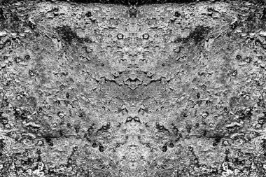 Çizik ve çatlaklarla metal doku