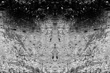 Çizik ve çatlaklarla metal doku