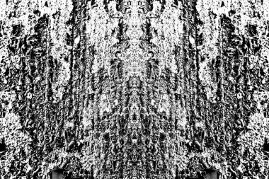 Çizik ve çatlaklarla metal doku