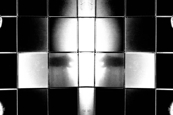 Fondo Pantalla Digital Abstracto Blanco Negro — Foto de Stock
