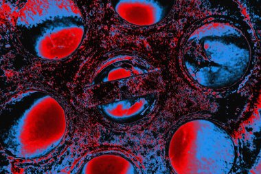 Soyut arkaplan renkli modern desen 