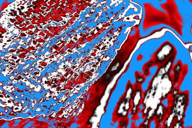 Soyut arkaplan renkli modern desen 