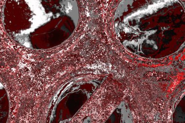 Soyut arkaplan renkli modern desen 