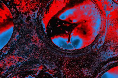 Soyut arkaplan renkli modern desen 