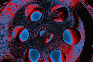 Soyut arkaplan renkli modern desen 