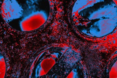 Soyut arkaplan renkli modern desen 