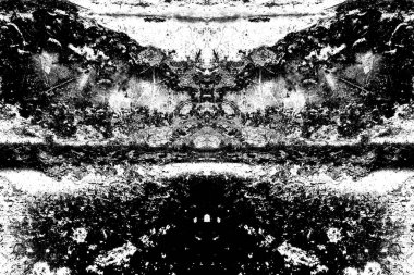 Çizik ve çatlaklarla metal doku