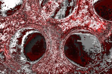 Soyut arkaplan renkli modern desen 