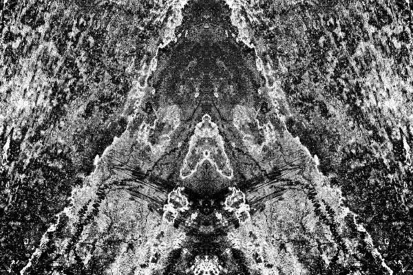 Abstrakte Schwarz Weiße Digitale Tapete — Stockfoto