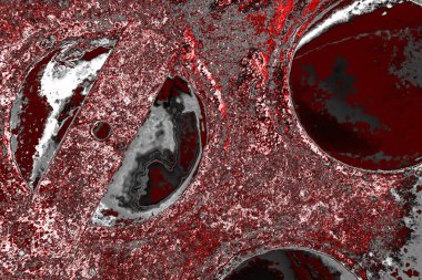 Soyut arkaplan renkli modern desen 