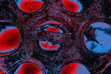 Soyut arkaplan renkli modern desen 