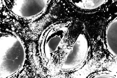 Soyut arkaplan. monokrom dokusu. resim siyah ve beyaz tonları içerir.