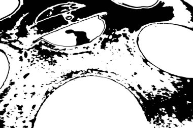 Siyah beyaz desenli, soyut arkaplan, kopyalama alanı