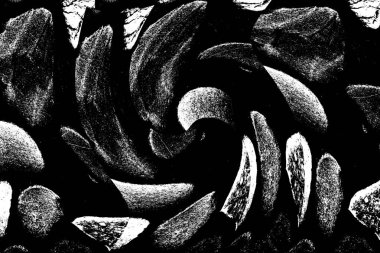 Soyut desenli arka plan. Resim siyah ve beyaz tonların efektini içerir.