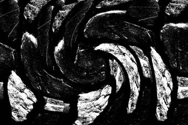 Soyut desenli arka plan. Resim siyah ve beyaz tonların efektini içerir.