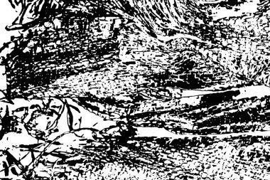 Siyah beyaz desenli, soyut arkaplan, kopyalama alanı