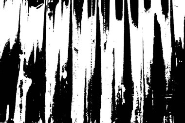 Oluklu metal levha çit görevi görüyor, dikey çizgilere yatay görünüm