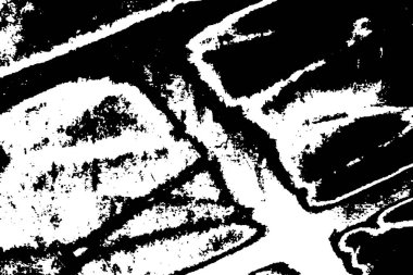 Çizik ve çatlaklarla metal doku.