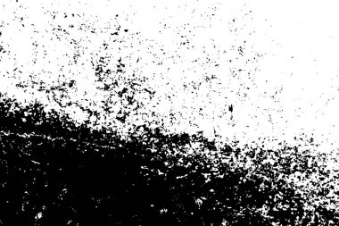 Soyut grunge arkaplanı. Monokrom dokusu. Siyah ve beyaz desenli arkaplan