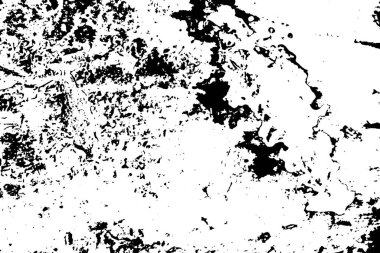 Soyut grunge arkaplanı. Monokrom dokusu. Siyah ve beyaz desenli arkaplan