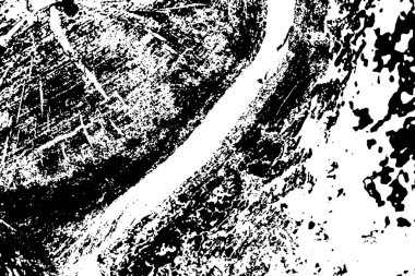 Soyut grunge arkaplanı. Monokrom dokusu. Siyah ve beyaz desenli arkaplan