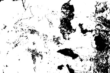 Soyut grunge arkaplanı. Monokrom dokusu. Siyah ve beyaz desenli arkaplan