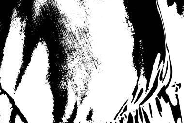 Soyut grunge arkaplanı. Monokrom dokusu. Siyah ve beyaz desenli arkaplan