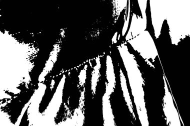 Soyut grunge arkaplanı. Monokrom dokusu. Siyah ve beyaz desenli arkaplan