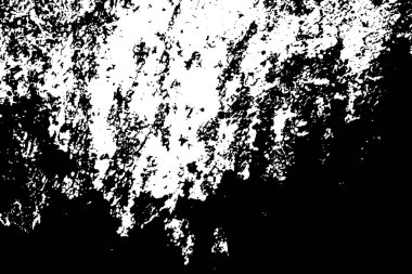 Soyut grunge arkaplanı. Monokrom dokusu. Siyah ve beyaz desenli arkaplan